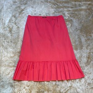 J.Crew Midi Pencil Skirt with Pleated Ruffles